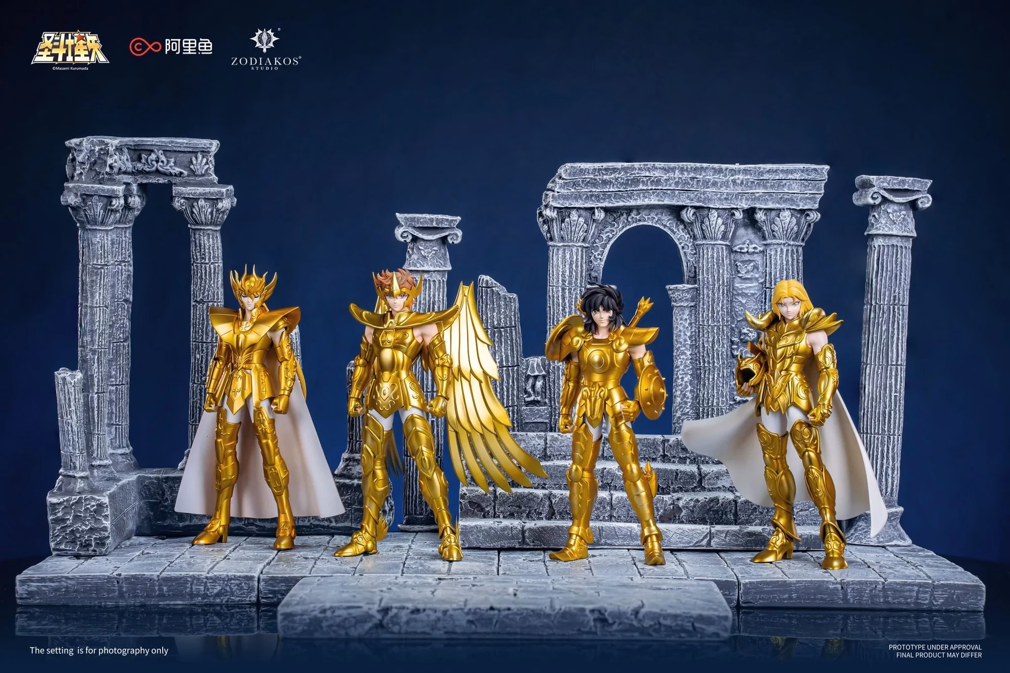 Saint Seiya Zodiakos Studio Zodiac( only combo) 2 Saint Seiya Zodiakos Studio Zodiac( only combo) - Imagen 2