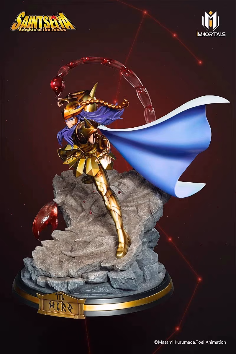 Saint Seiya Immortals Collectibles Scorpio Milo 3 Saint Seiya Immortals Collectibles Scorpio Milo - Imagen 3
