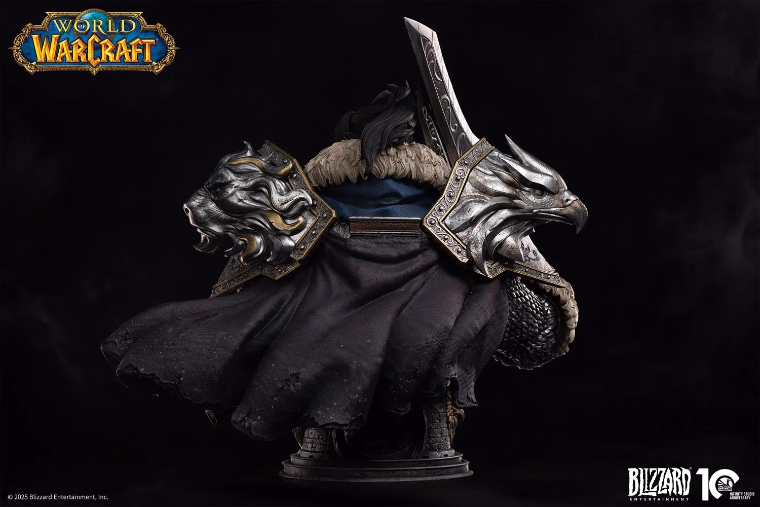 World of Warcraft Infinity Studio X Blizzard Varian Wrynn Bust 2 World of Warcraft Infinity Studio X Blizzard Varian Wrynn Bust - Imagen 2