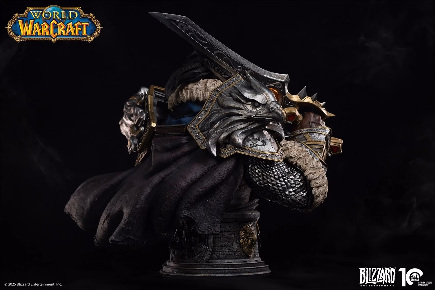 World of Warcraft Infinity Studio X Blizzard Varian Wrynn Bust 3 World of Warcraft Infinity Studio X Blizzard Varian Wrynn Bust - Imagen 3