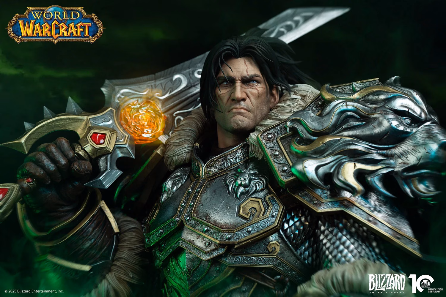 World of Warcraft Infinity Studio X Blizzard Varian Wrynn Bust 4 World of Warcraft Infinity Studio X Blizzard Varian Wrynn Bust - Imagen 4