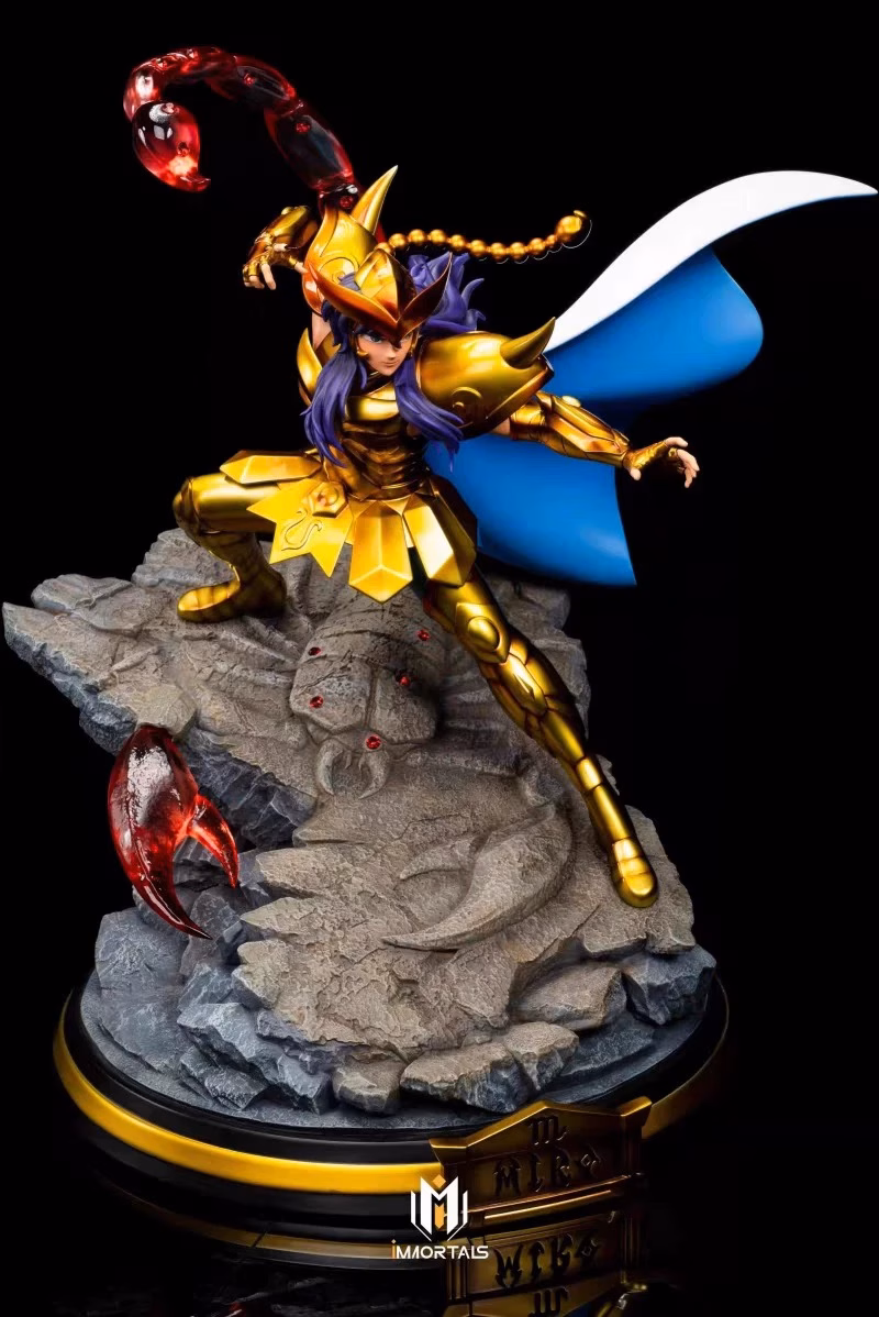 Saint Seiya Immortals Collectibles Scorpio Milo 2 Saint Seiya Immortals Collectibles Scorpio Milo - Imagen 2