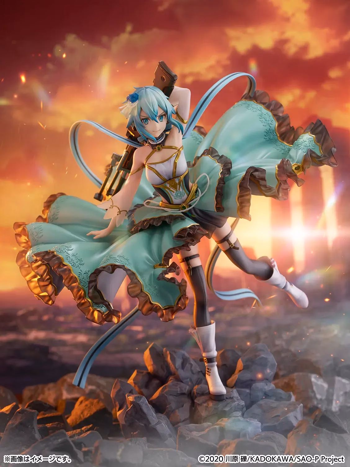 Sword Art Online SSF Studio Asada Shino Crystal 6 Sword Art Online SSF Studio Asada Shino Crystal - Imagen 6
