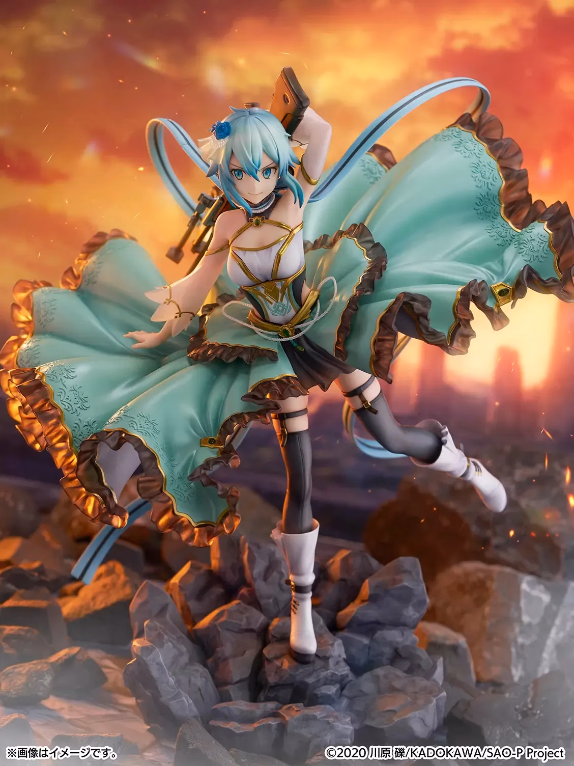 Sword Art Online SSF Studio Asada Shino Crystal 7 Sword Art Online SSF Studio Asada Shino Crystal - Imagen 7