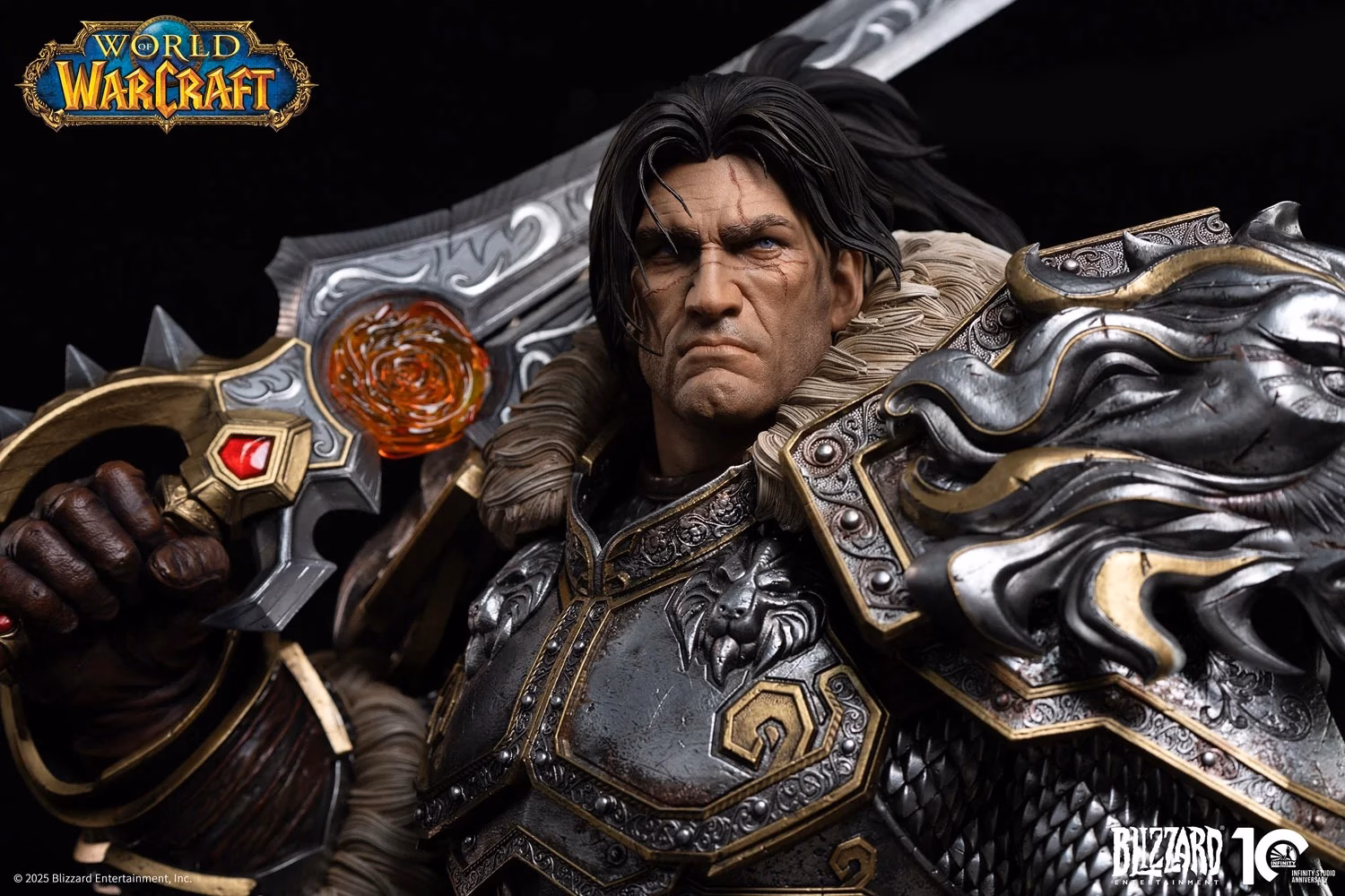 World of Warcraft Infinity Studio X Blizzard Varian Wrynn Bust 11 World of Warcraft Infinity Studio X Blizzard Varian Wrynn Bust - Imagen 11