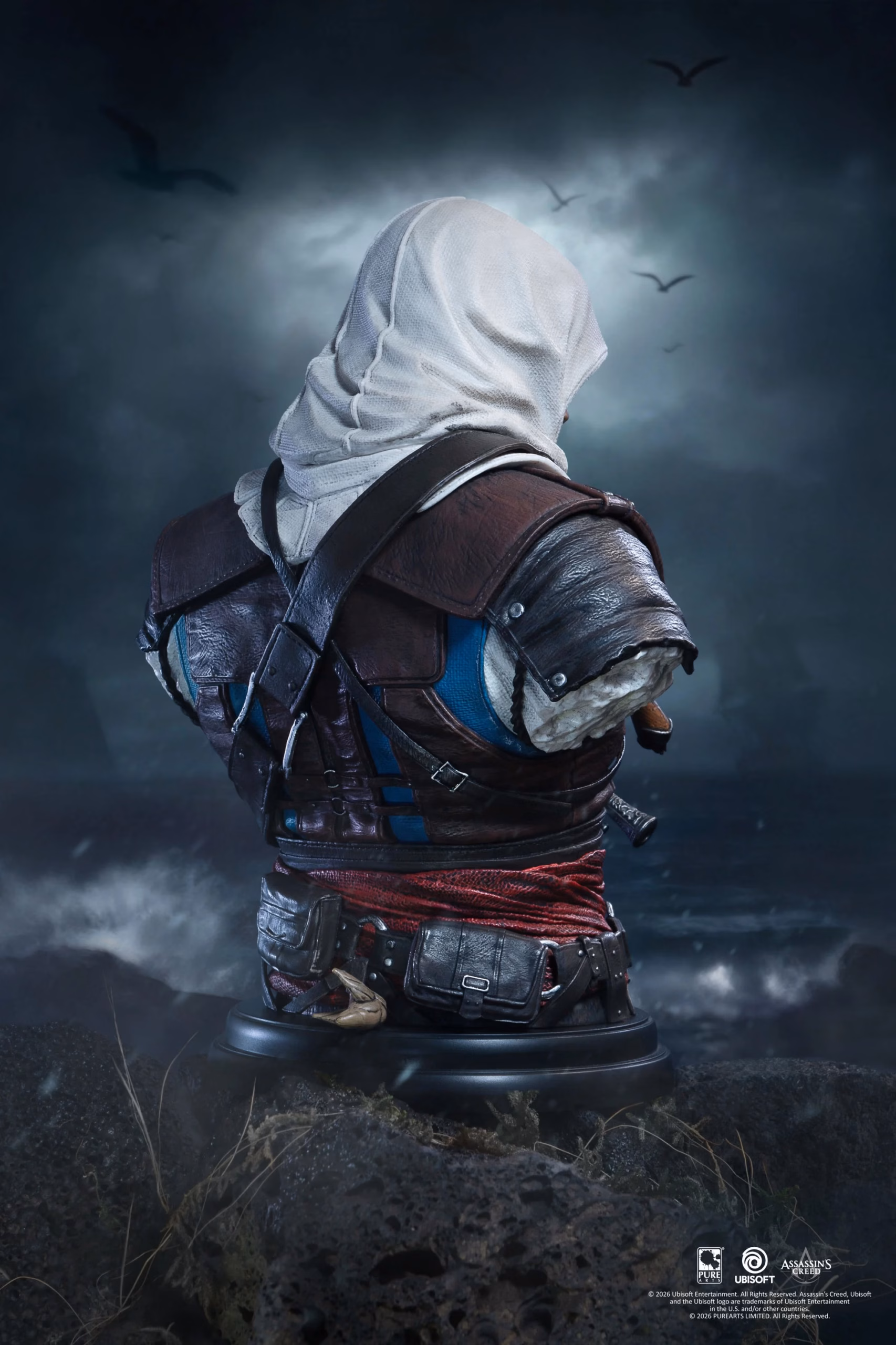 Assassins Creed PureArts Edward Kenway Bust 7 Assassins Creed PureArts Edward Kenway Bust - Imagen 7