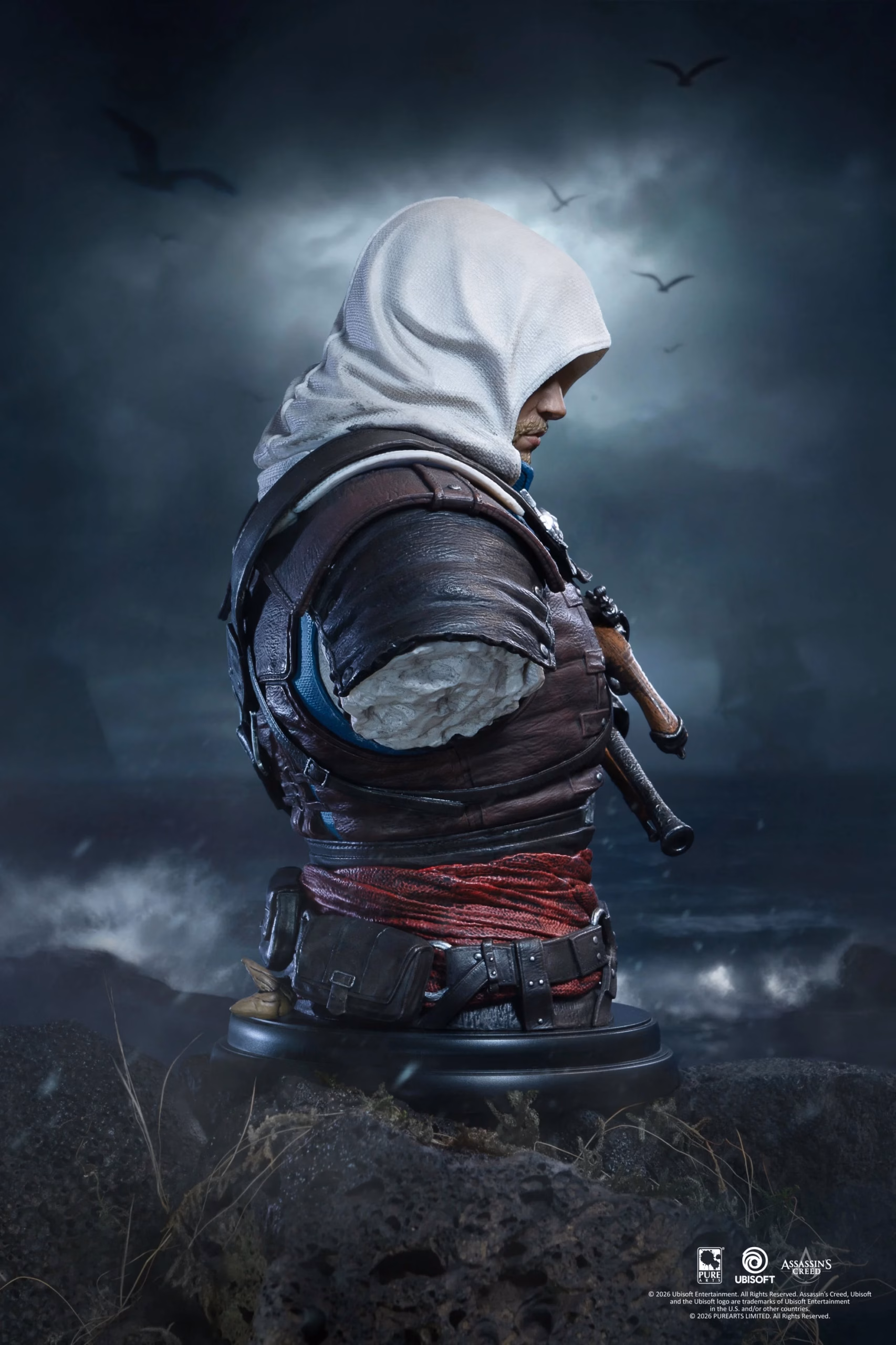 Assassins Creed PureArts Edward Kenway Bust 6 Assassins Creed PureArts Edward Kenway Bust - Imagen 6
