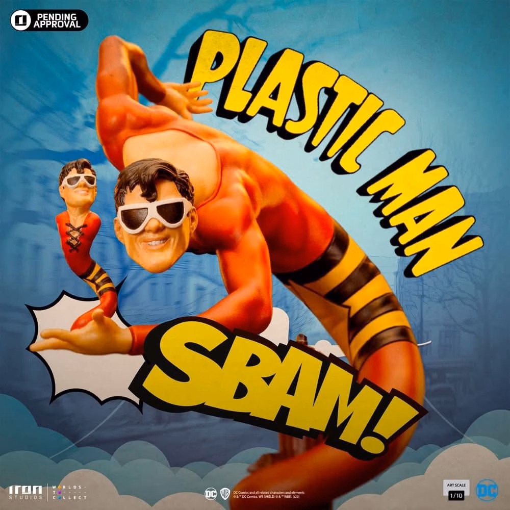 DC Comics Iron Studio Plastic Man - Imagen 2