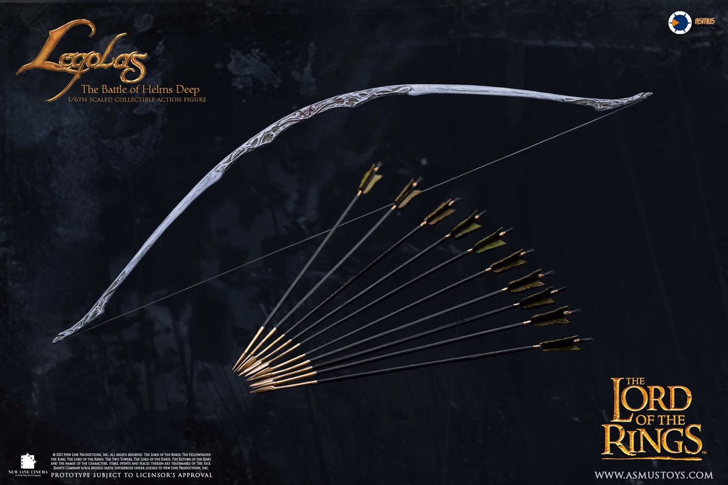 The Lord of the Rings Asmus Toys Legolas Helms - Imagen 7