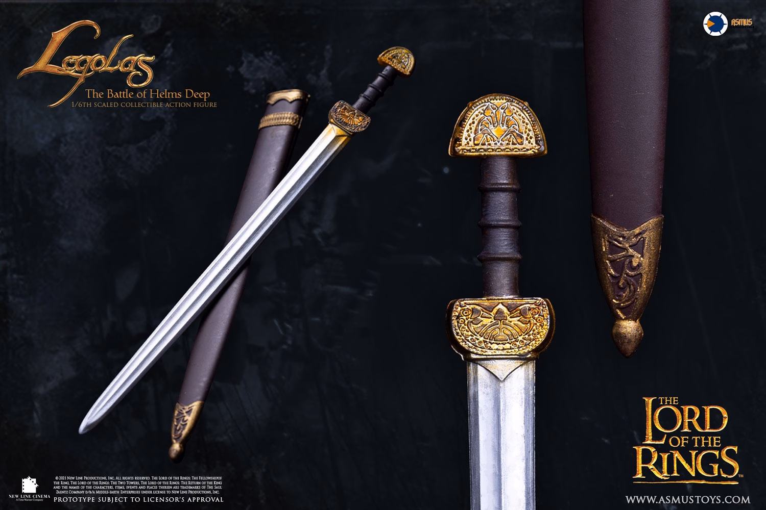 The Lord of the Rings Asmus Toys Legolas Helms - Imagen 5