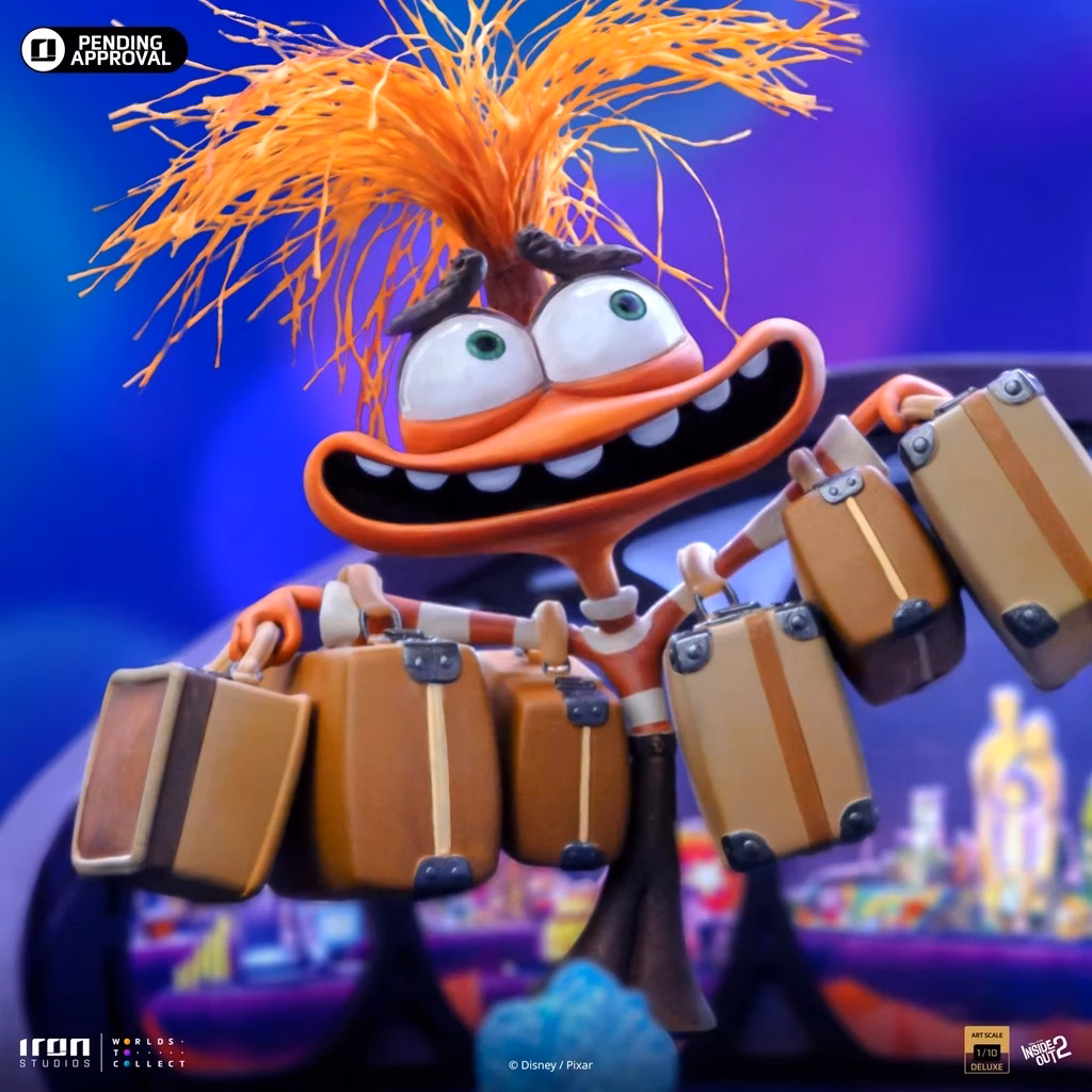 Inside Out 2 Iron Studio Joy and Anxiety Deluxe - Imagen 5