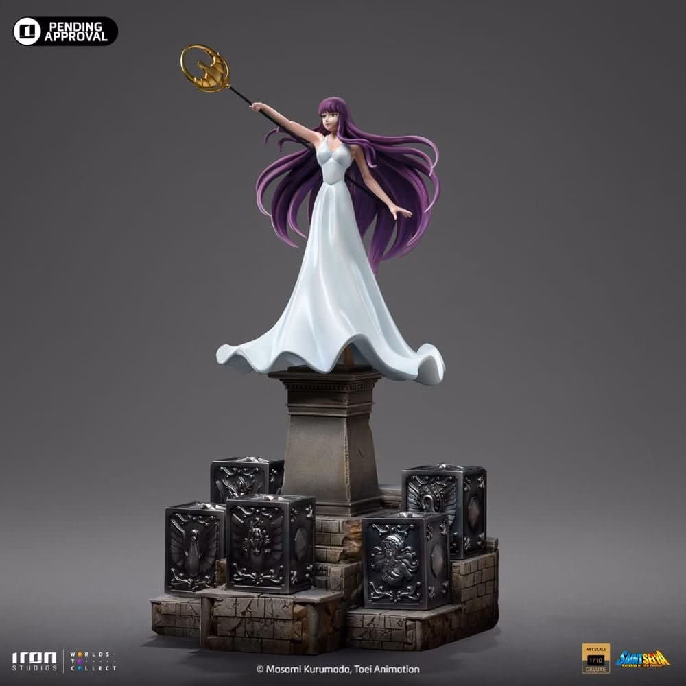 Saint Seiya Iron Studio Saori Kiddo Deluxe - Imagen 5
