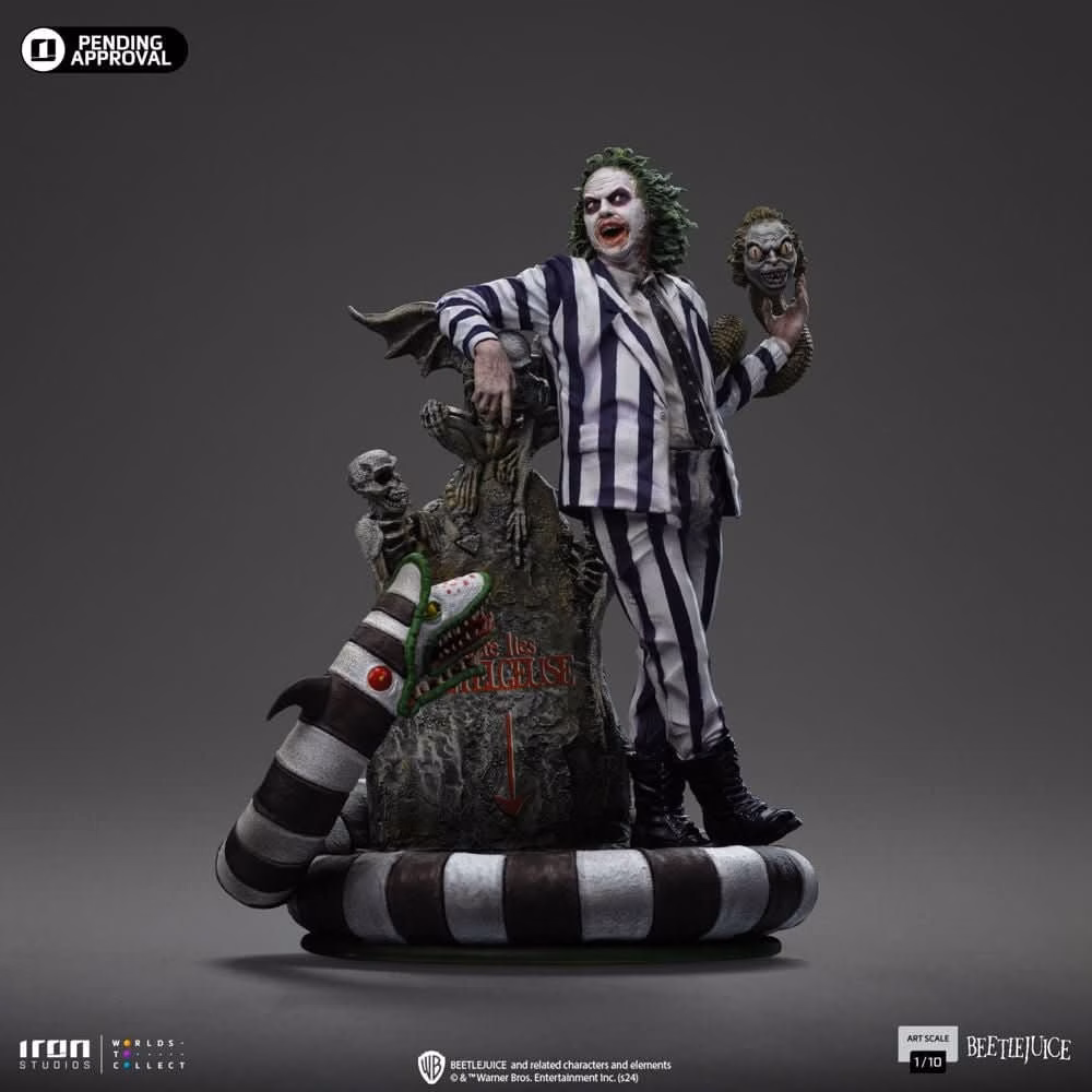 Beetlejuice Iron Studio Beetlejuice