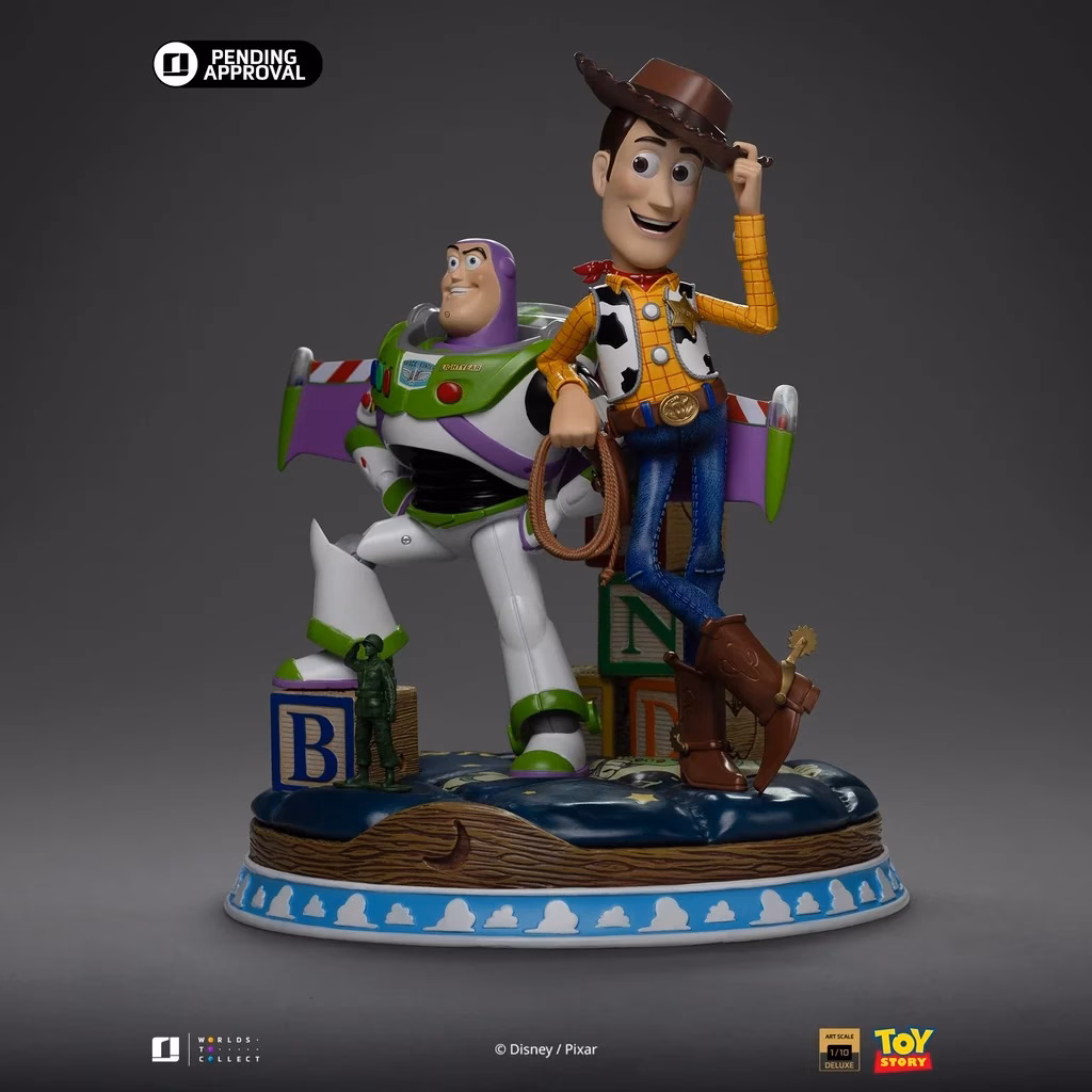 Toy Story Iron Studio Buzz and Woody Deluxe