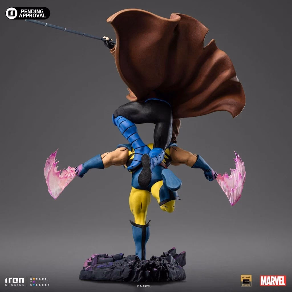X Men 97 Iron Studio Gambit and Wolverine - Imagen 4