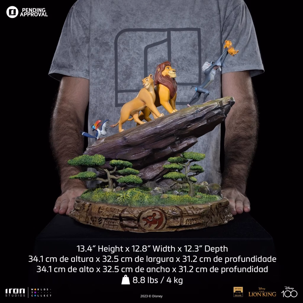 Disney Classics Iron Studio Lion King Deluxe