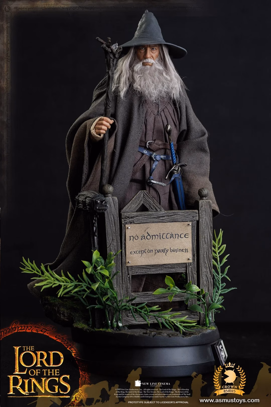 The Lord of the Rings Asmus Toys Gandalf the Grey - Imagen 3