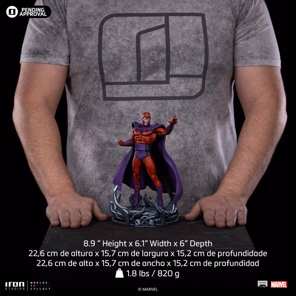 X Men 97 Iron Studio Magneto - Imagen 4