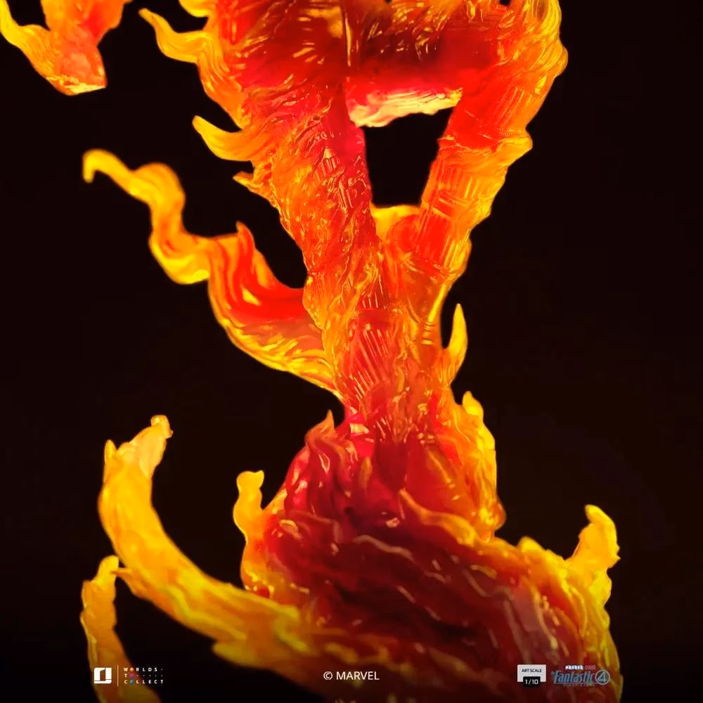 Fantastic Four Iron Studio Human Torch - Imagen 4