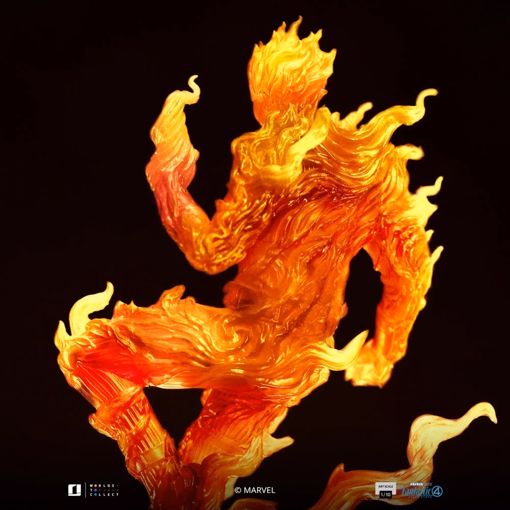 Fantastic Four Iron Studio Human Torch - Imagen 2