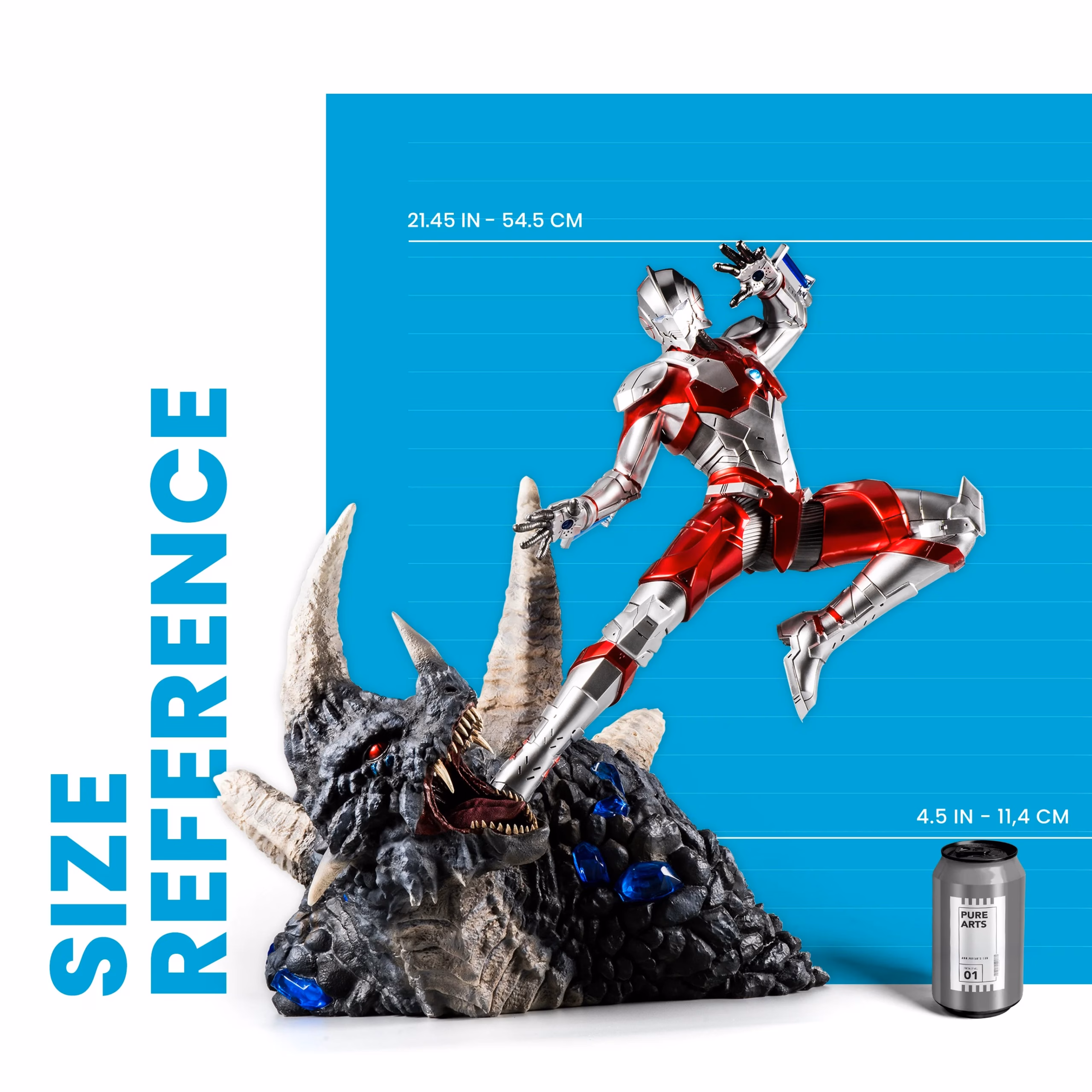 Ultraman PureArts Ultraman vs Black King 1 Ultraman PureArts Ultraman vs Black King
