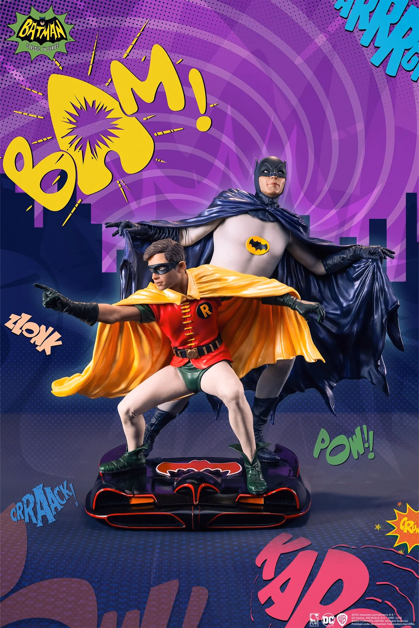 Batman 1966 PureArts Batman Robin 2 Batman 1966 PureArts Batman Robin - Imagen 2