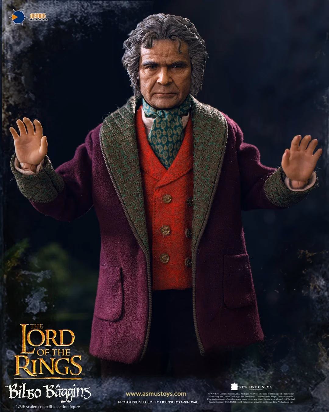 The Lord of the Rings Asmus Toys Bilbo Baggins