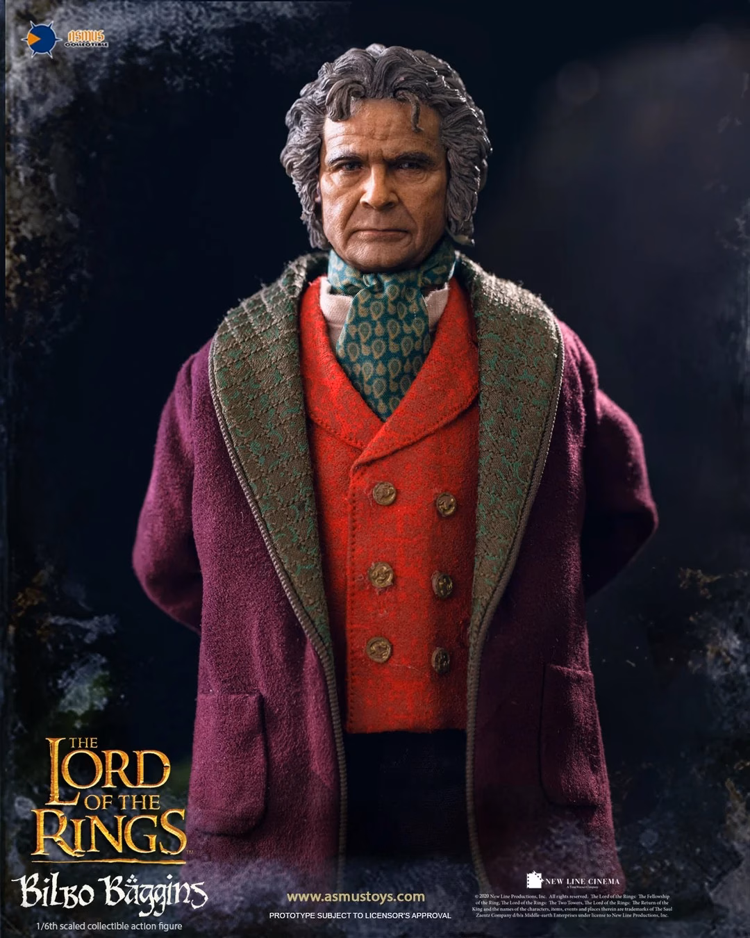 The Lord of the Rings Asmus Toys Bilbo Baggins - Imagen 4