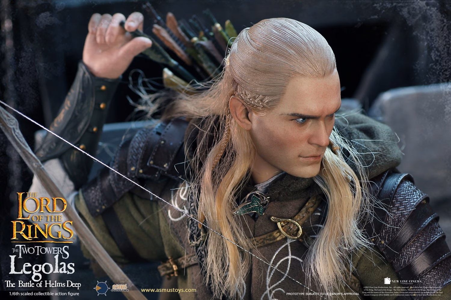 The Lord of the Rings Asmus Toys Legolas Helms - Imagen 2