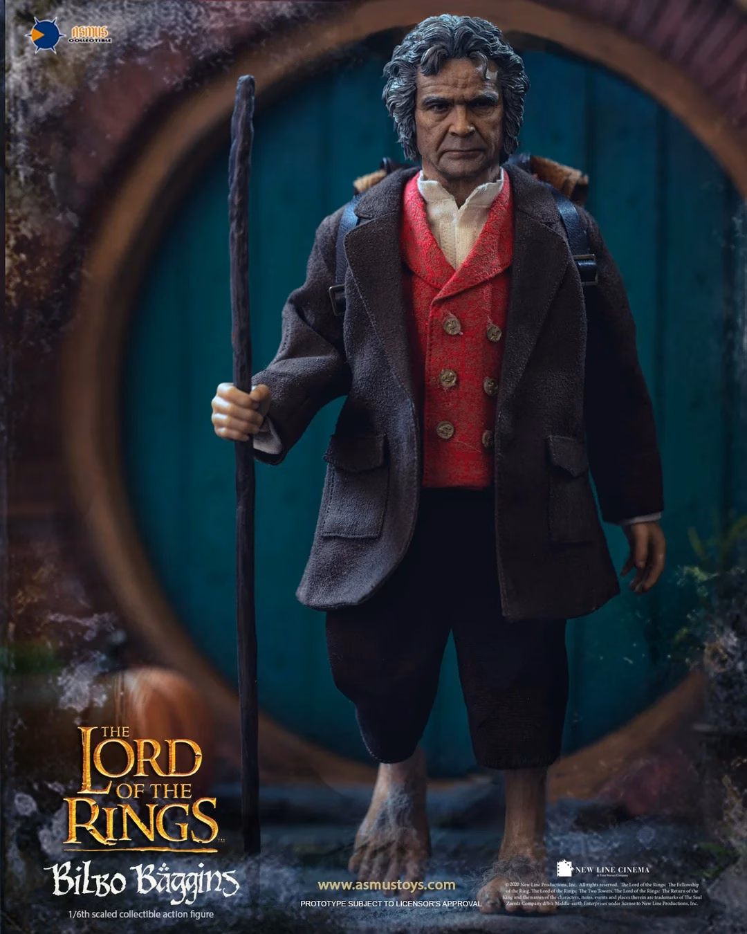 The Lord of the Rings Asmus Toys Bilbo Baggins - Imagen 5