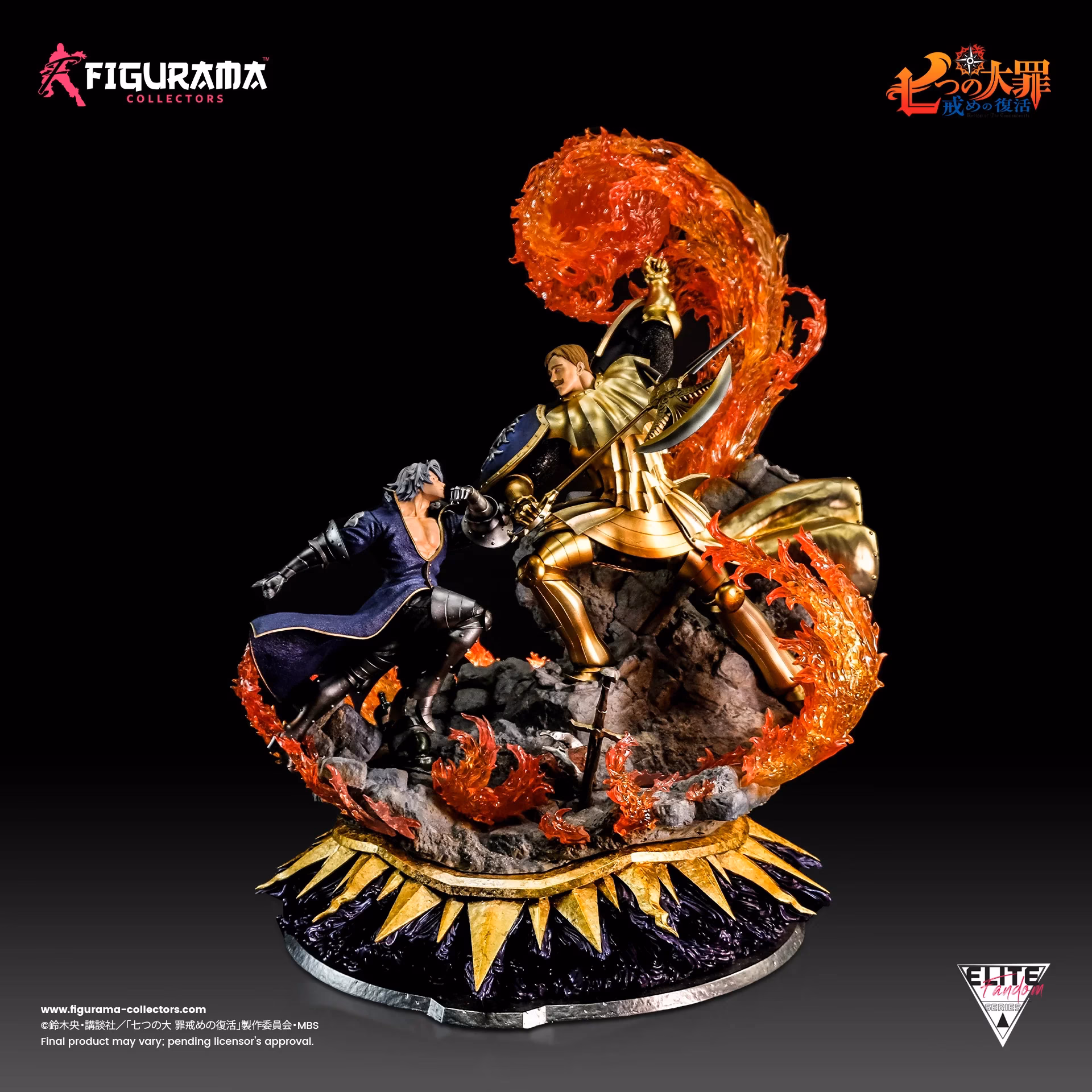 Seven Deadly Sins Figurama Escanor Vs Estarossa - Imagen 3