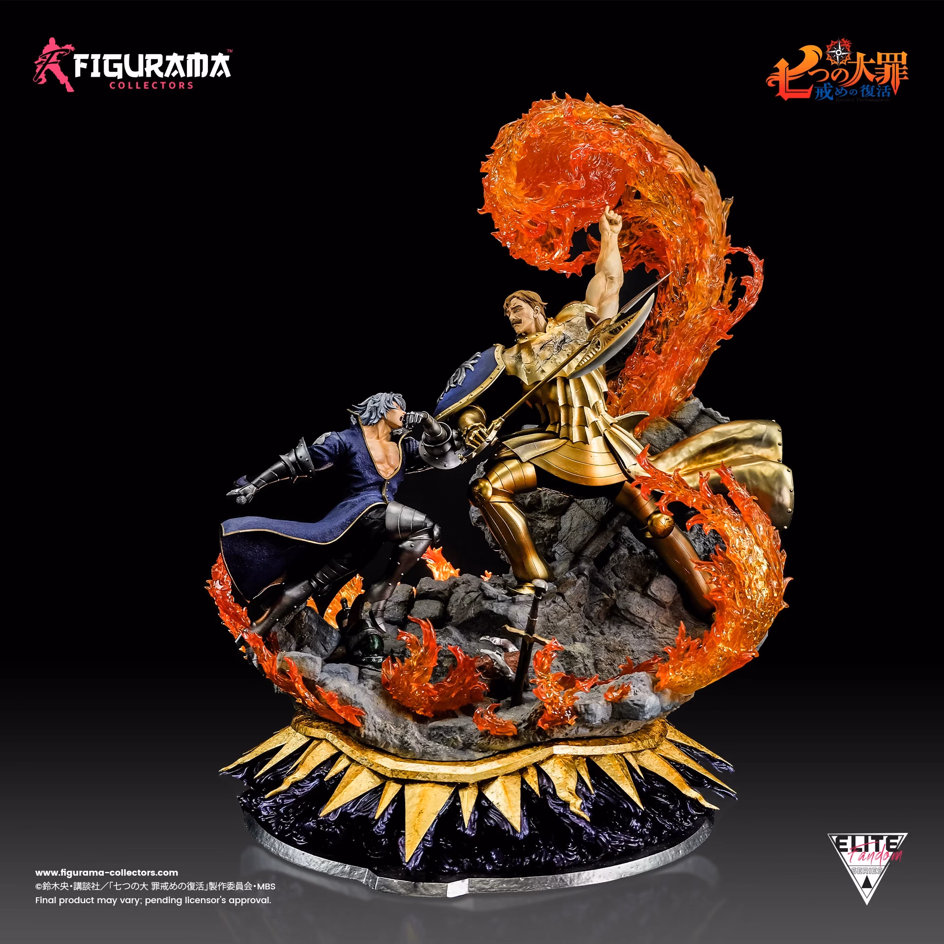 Seven Deadly Sins Figurama Escanor Vs Estarossa - Imagen 5
