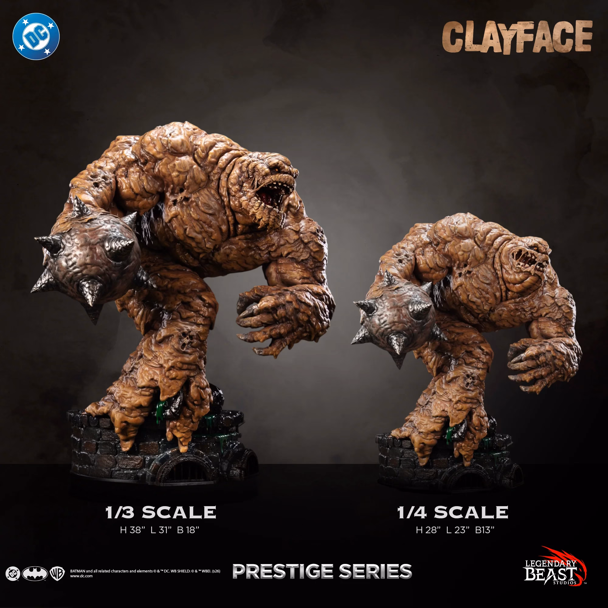 DC Batman Legendary Beast Studio Clayface