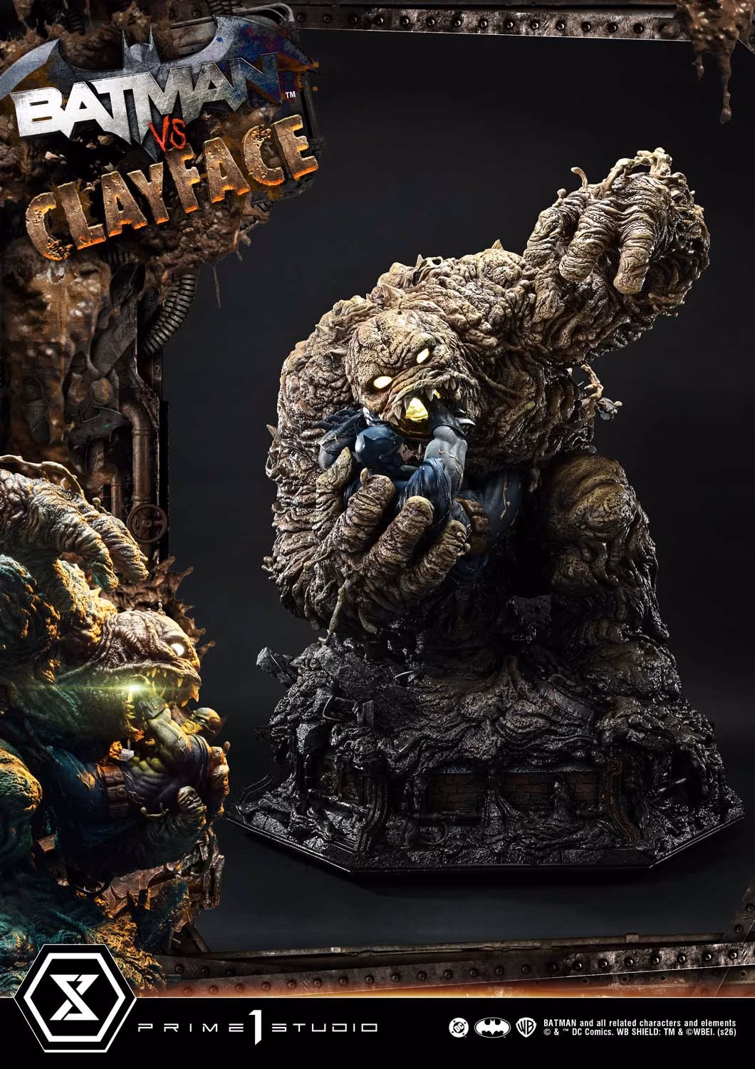 DC Comics Batman Prime 1 Studio Batman vs Clayface - 画像 (2)