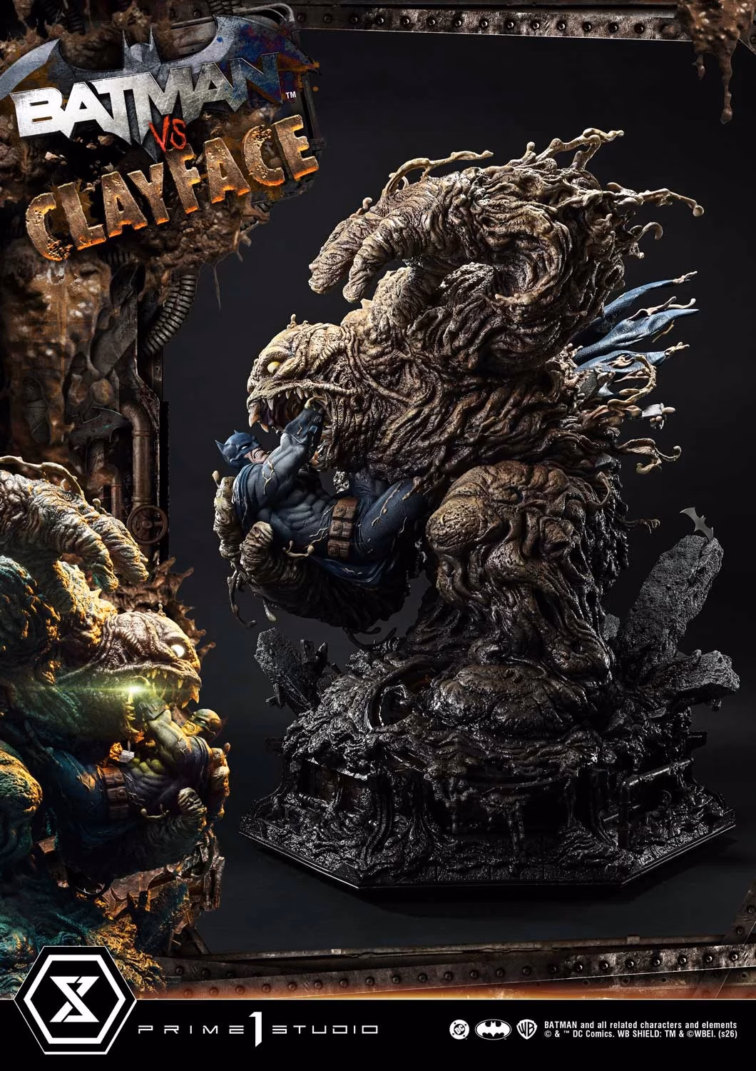 DC Comics Batman Prime 1 Studio Batman vs Clayface - 画像 (4)
