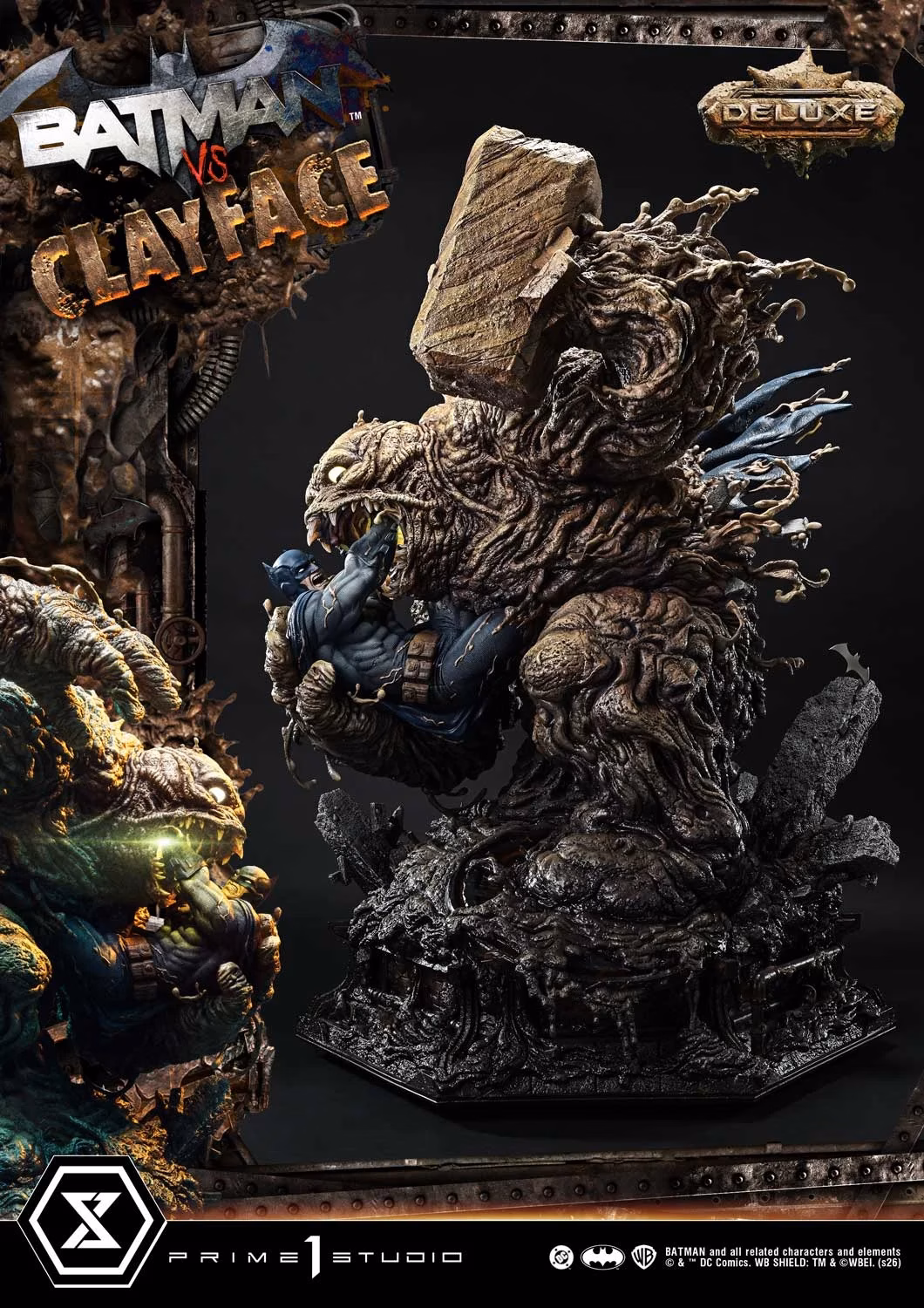 DC Comics Batman Prime 1 Studio Batman vs Clayface - 画像 (7)