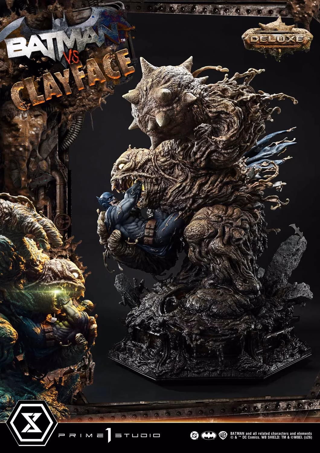 DC Comics Batman Prime 1 Studio Batman vs Clayface - 画像 (8)