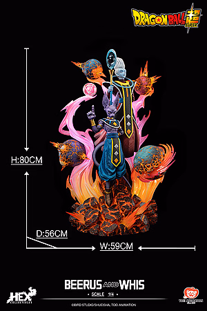 Dragon Ball Super HEX Collectibles Beerus and Whis