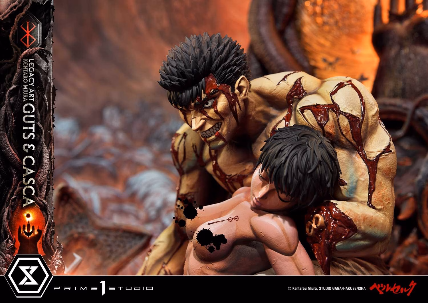 Berserk Prime 1 Studio Guts and Casca - Imagen 4