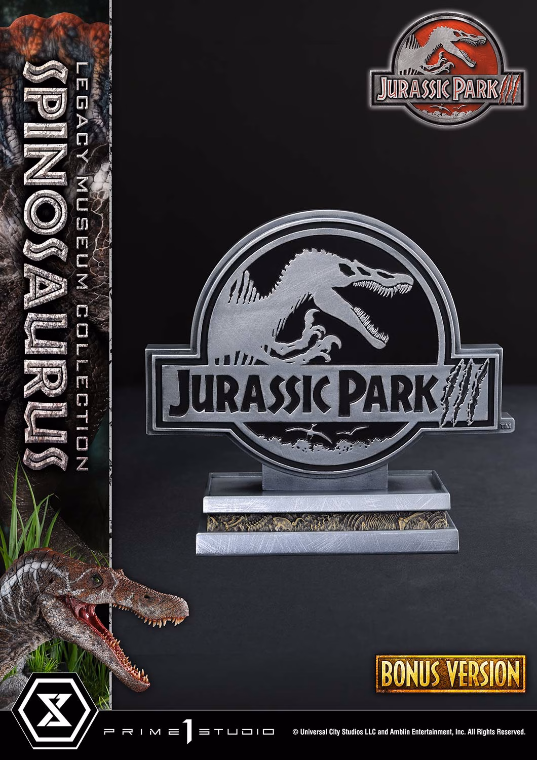Jurassic Park III Prime 1 Studio Spinosaurus - Imagen 3