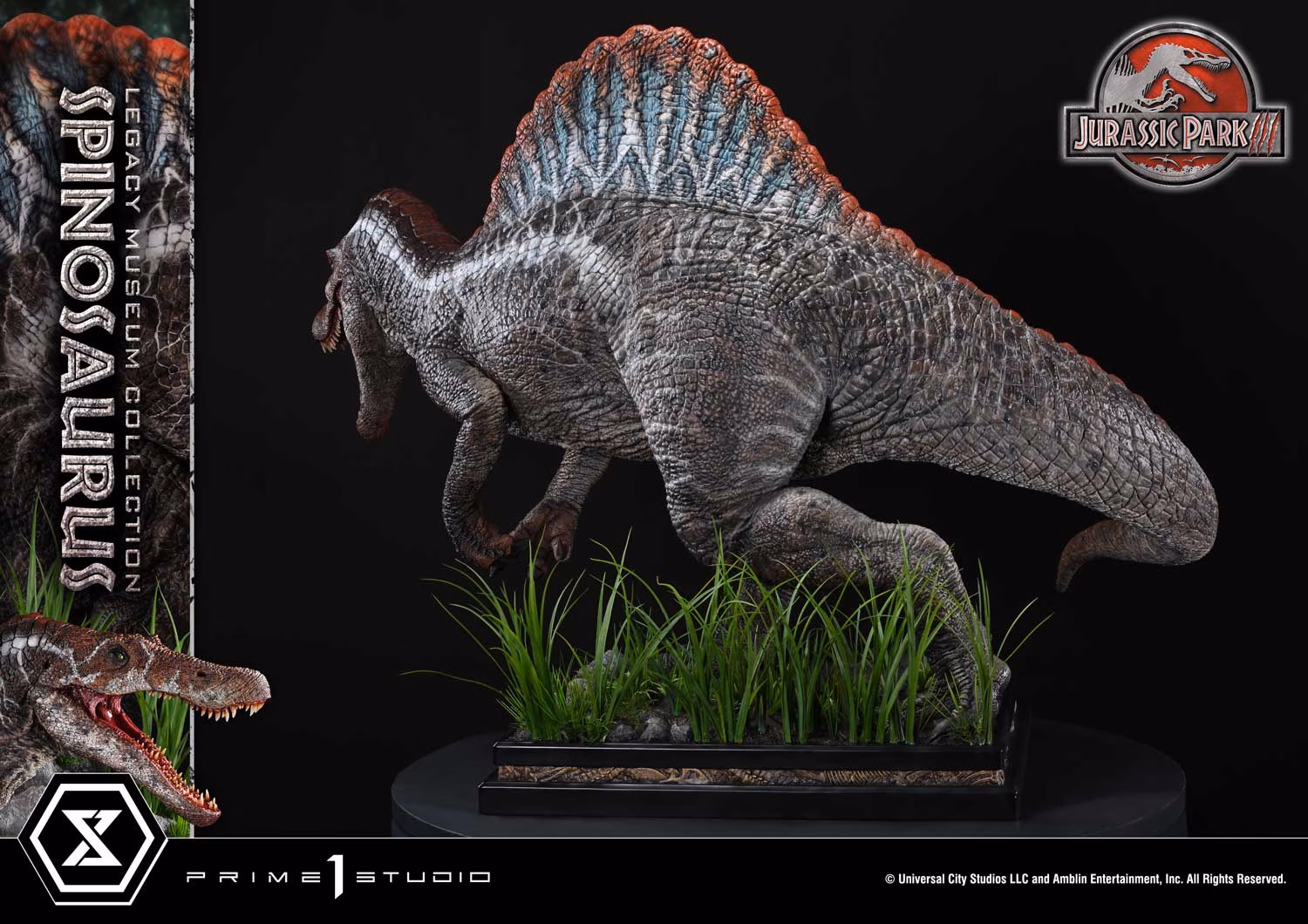 Jurassic Park III Prime 1 Studio Spinosaurus - Imagen 6