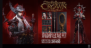 Original PopCostume Studio The Knight of Roses The Thornbound Crown