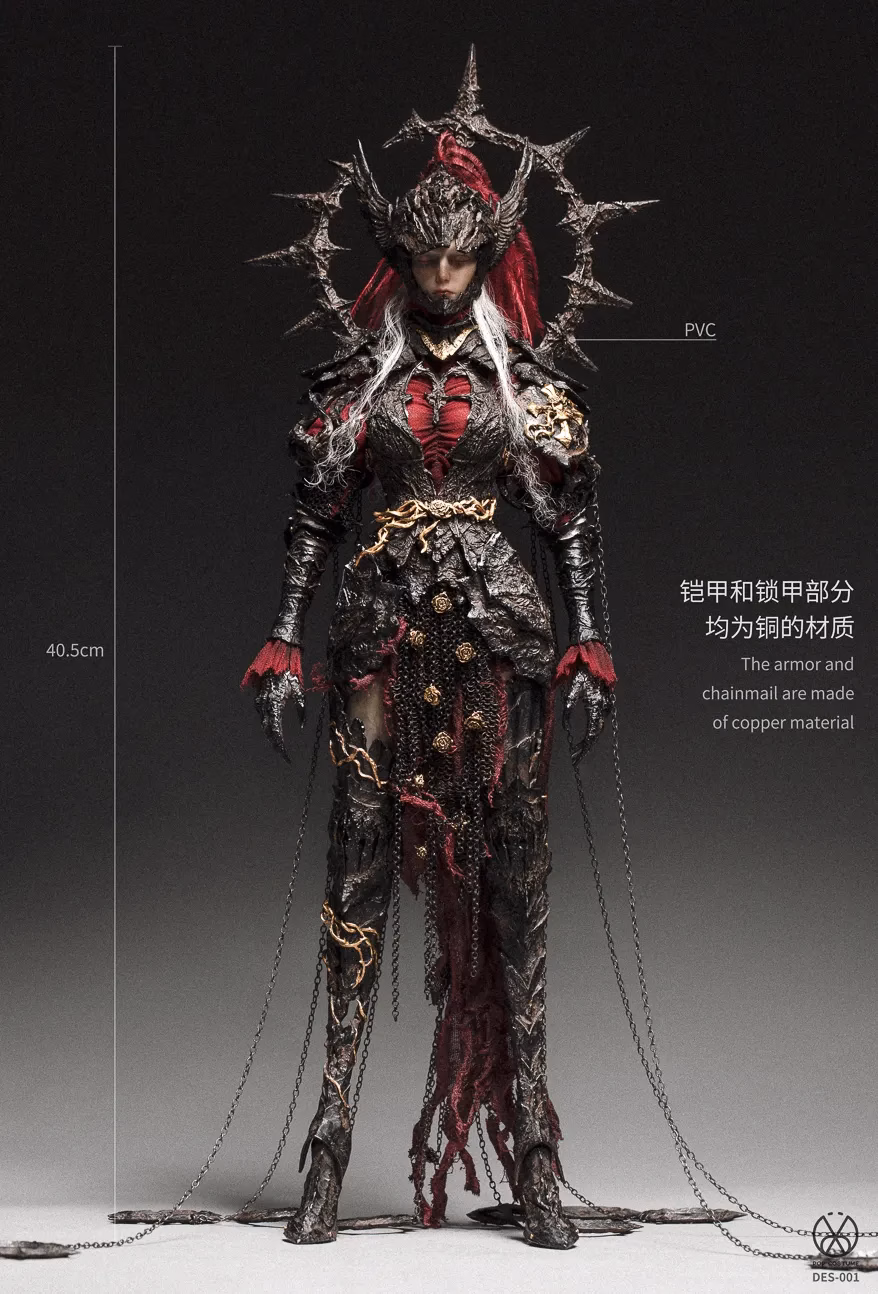 Original PopCostume Studio The Knight of Roses The Thornbound Crown - Imagen 5