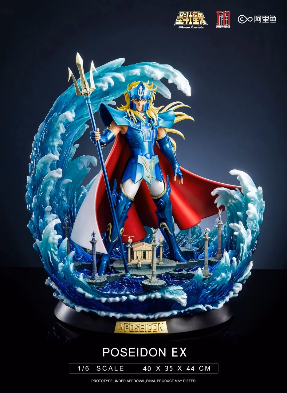 Saint Seiya Jimei Palace Poseidon Blue
