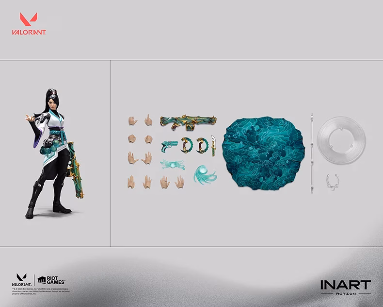 Valorant Inart Action Viper x Sage Action Figure - Imagen 8