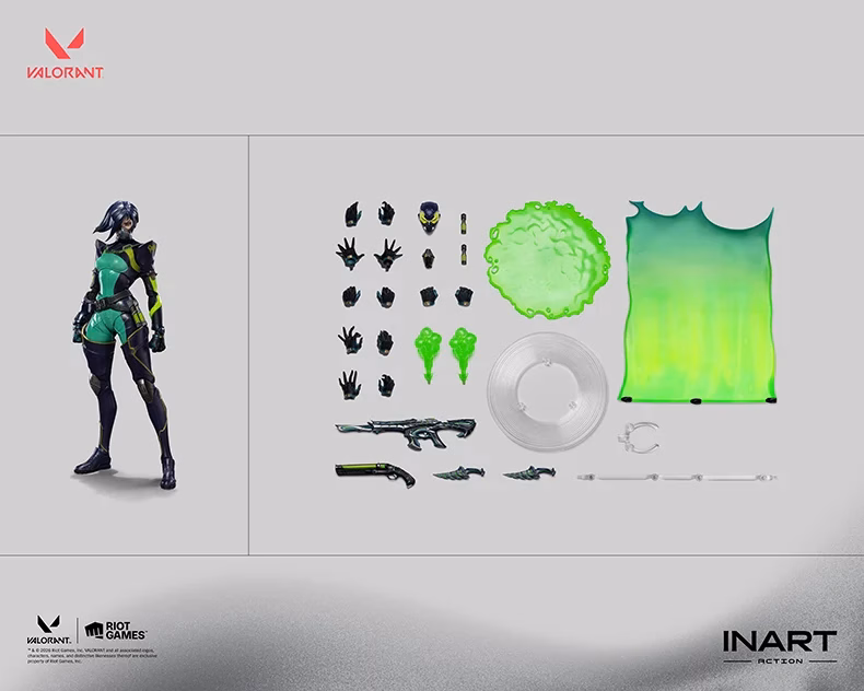 Valorant Inart Action Viper x Sage Action Figure - Imagen 3