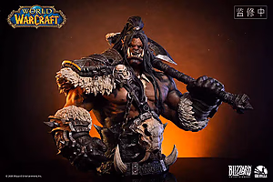 World of Warcraft Infinity Studio X Blizzard Entertainment Grommash Hellscream Bust